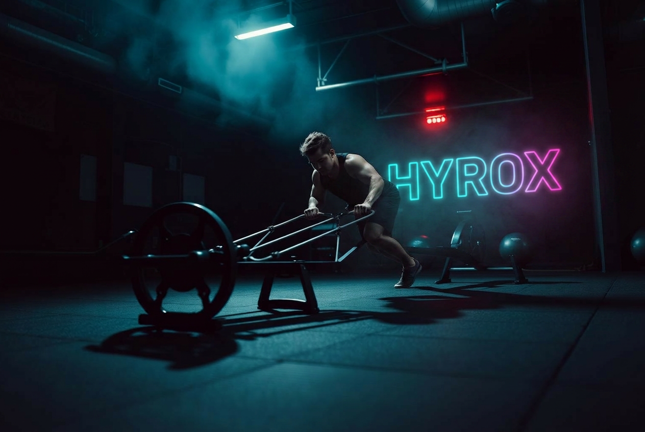 HYROX training at BOXX Gym